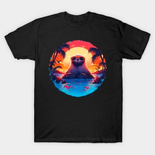 Sloth in sunglasses T-Shirt